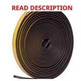 1/2 in. x 1/4 in. x 20 ft. Brown Weatherseal