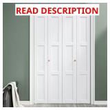 48x80 Solid Core 3-Panel Door bi-fold