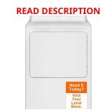 6.2 cu. ft. Vented Electric Dryer, Auto Dry