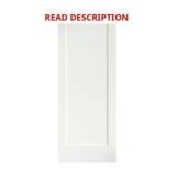 EightDoors Shaker 36x80 Primed Interior Slab Door