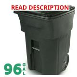 96-Gal Greenstone Outdoor Trash Can with Lid