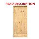 26 in. x 72 in. Pine Bath Door Slab