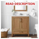 Moorside 30" Single Sink Vanity with Top