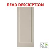 32x80 Shaker White Solid Core Door