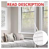 Chicology Cordless Faux Wood Blind