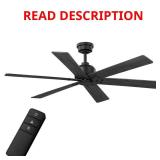 Cortaine 54" Ceiling Fan with DC Motor