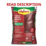 Vigoro 2 cu. ft. Premium Red Wood Mulch Bagged