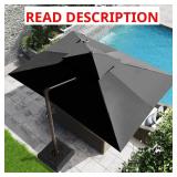 Cantilever Patio Umbrella - Black