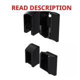 Matt Black Deck Stair Bracket Kit 36" System