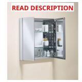 Aluminum Cabinet: Double Door, 25x26x5