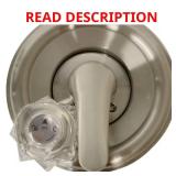 1-Handle Valve Trim Kit, Brushed Nickel