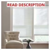 Snow Drift Cordless Shades 47.75x48