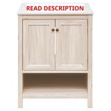 Swiss Madison Ch teau 24" Freestanding Vanity
