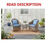 StyleWell Mayberry 3-Piece Metal Bistro Set