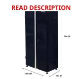 Metal System 36" Cabinet, 22-Gauge Black