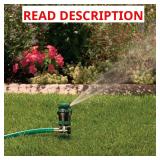 H2O-Six Rotating 6-Pattern Sprinkler on Spike