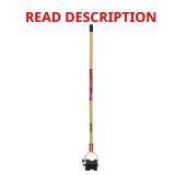 Husky 54 in. Dual Wheel Edger Hardwood Handle