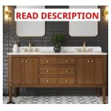 72" Collette Mounted Or Free Standing Vanity