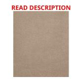 TrafficMaster Ribbed Taupe 6 ft x 8 ft Rug