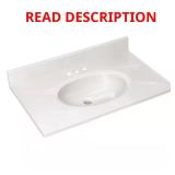 31 in Vanity Top, Ivory Swirl