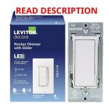 Leviton Decora Dimmer Switch 150W DSL01-0LW