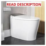 HOROW Tankless Smart Toilet Bidet in White