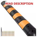 Rubber Speed Bump 2-Channel 72x12"