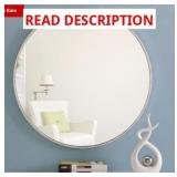 Eternity 28 X 28 inch Silver Wall Mirror