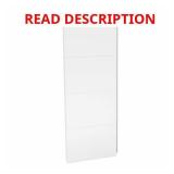 Mur Lat ral Composite Bora Blanc 32"