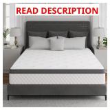 Queen Size Hybrid Memory Foam Bed-in-a-Box