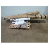 Skid Lot Assorted Vinyl & Hardwood Flooring