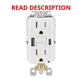 SmartlockPro GFCI USB In-Wall Outlet