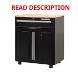 RTA 24-Gauge Steel Cabinet, 1-Drawer, 2-Door