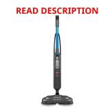 SpinWave SmartSteam Corded Spin Mop Scrubbing
