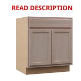 Hampton Beech Base Cabinet 30x34.5x24