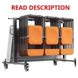 Folding Chair Rack, 400 LBS Capacity Cart
