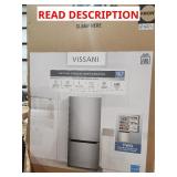 Vissani bottom feezer refrigerator