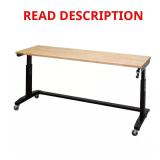 Husky 72 in. Adjustable Height Work Table