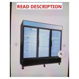 ORIKOOL 81in Commercial Display Freezer