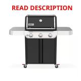 Weber Genesis E-315 3-Burner LP Grill Black