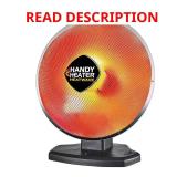 1500-Watt Ceramic Parabolic Space Heater