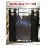 Door with side panels