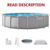 Prism Frame 20 ft x 52 in Round Pool Set