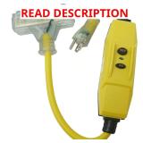 Southwire Indoor 2 ft GFCI Cord 12/3 SJTW