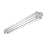 40-Watt 2-Light White Fluorescent Strip Light