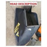 Dewalt mower grass bag