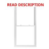 70 Pro Series White Double Hung Window with Low-E