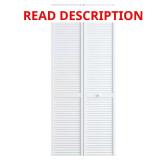 36x80 in. Solid Core Pine Bi-fold Closet Door