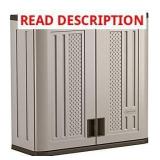 Suncast Wall Storage Cabinet - Gray