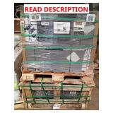 Skid of porcelain tile